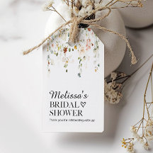 Bruidscadeautag voor Wildflower Garden Bruidsuitno