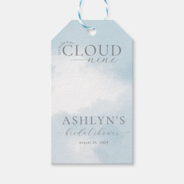 Bruidscadeautags voor Cloud Nine Bridal Shower Cadeaulabel
