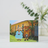 bruidschat briefkaart (Staand voorkant)