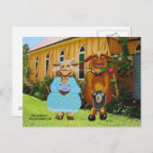 bruidschat briefkaart (Voorkant / Achterkant)