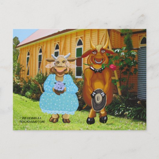 bruidschat briefkaart (Voorkant)