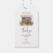 Bruidschatkaartjes voor 'Ze is van de markt' Cadeaulabel (Voorkant)