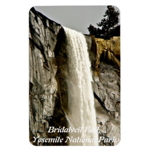 BRUIDSCHOLEIERSLUIERWATERVAL IN YOSEMITE NATIONAL MAGNEET