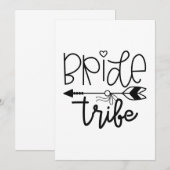 Bruidsclan Bedankkaart (Voorkant / Achterkant)