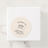 Bruidsclub Bachelorette Weekend Favor Cocktail  Bedankjes Labels (In situ)