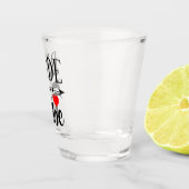 BRUIDSCLUS TROUWFEest SHOTGLAS Shot Glas (Rechts)