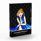 Bruidsdonkere koninklijk blauwe cocktailjurk Zwart Fotoblokken (Links)