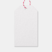 Bruidsdouche Bruid & Bruidegom Roze Crème jurk Cadeaulabel (Achterkant)