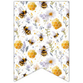 Bruidsdouche Bruid van de Dag Honingbijen Bloemen Vlaggetjes (Eerste vlag)