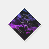 Bruidsdouche 'Hemels Paradijs' met Zwarte Hemellic Servet (Hoek)