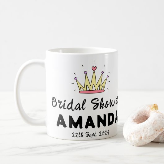 Bruidsdouche Koffiemok (Met donut)