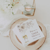 Bruidsdouche servet met parels