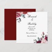 BRUIDSDOUCHE UITNODIGING (Voorkant / Achterkant)