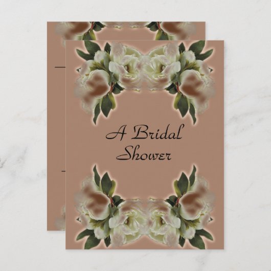  bruidsdouche Uitnodiging Post Kaart (Voorkant / Achterkant)