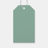 Bruidsdouche Wilde Bloemen Cadeaulabel (Achterkant)