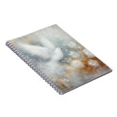 Bruidsduif Bloem Foto Notitieboek (Rechterzijde)