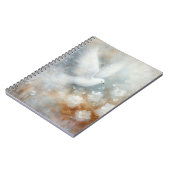 Bruidsduif Bloem Foto Notitieboek (Linkerzijde)