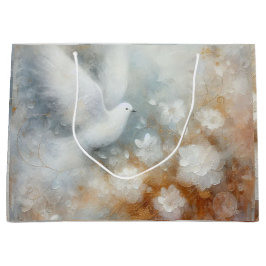 Bruidsduif Bloemstuk Groot Cadeauzakje