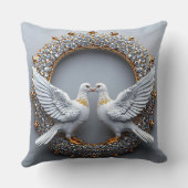 Bruidsduiven Kussen (Achterkant)