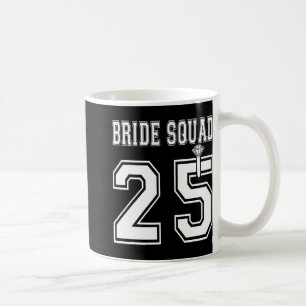 Bruidsentourage 2025 Bruiloft Bruidsmeisjes Afsche Koffiemok