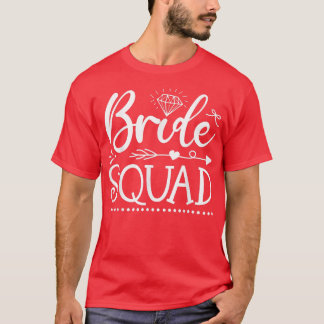 Bruidsentourage Pijl Trouwfeest En Meisje-avond T-shirt