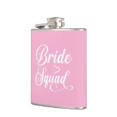 Bruidsentourage Vinyl Omwikkelde Fles Heupfles (Links)