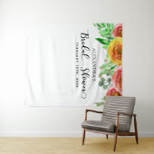 Bruidsfeest achtergrond Bloemstuk Foto Achtergrond Wandkleed (In Situ (horizontaal))