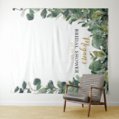 Bruidsfeest achtergrond - Eucalyptus - Fotohokje Wandkleed (In Situ (horizontaal))