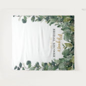 Bruidsfeest achtergrond - Eucalyptus - Fotohokje Wandkleed (Voorkant (horizontaal))