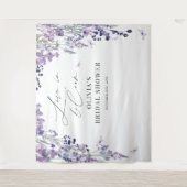 Bruidsfeest achtergrond met wilde bloemen wandkleed (Voorkant)