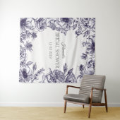 Bruidsfeest achtergrond tapestry decoratie fotohok wandkleed (In Situ (horizontaal))