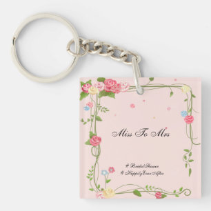 Bruidsfeest Acryl Sleutelhangers