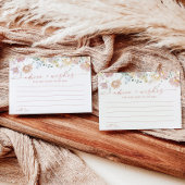 Bruidsfeest advies- en wenskaart | Wildflower Kaart