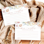 Bruidsfeest advies- en wenskaart | Wildflower Kaart