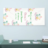 Bruidsfeest Banner, Pastel Ster Huwelijk Bruid  Spandoek (Beurs)