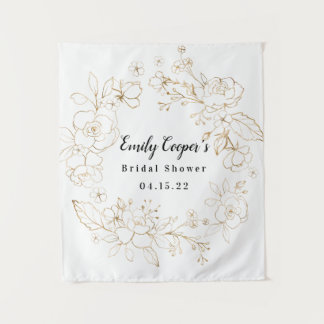 Bruidsfeest Banner Stof Spandoek Wandkleed