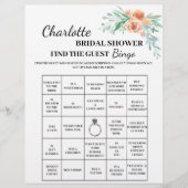 Bruidsfeest Bingo: Raad de Gast Flyer (Voorkant)