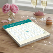 Bruidsfeest Bingo Spel | Bruiloft Spel Notitieblok