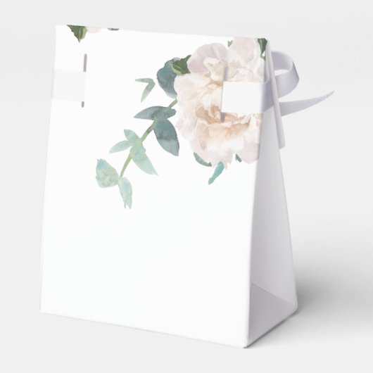 Bruidsfeest bloemend eucalyptus bedankt bedankdoosjes (Achterkant)