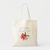 Bruidsfeest Bloemenmeisje Starfish gepersonaliseer Tote Bag (Voorkant)