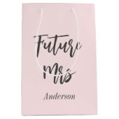 Bruidsfeest Blush Roze Toekomstige Mrs Cadeautas (Voorkant)