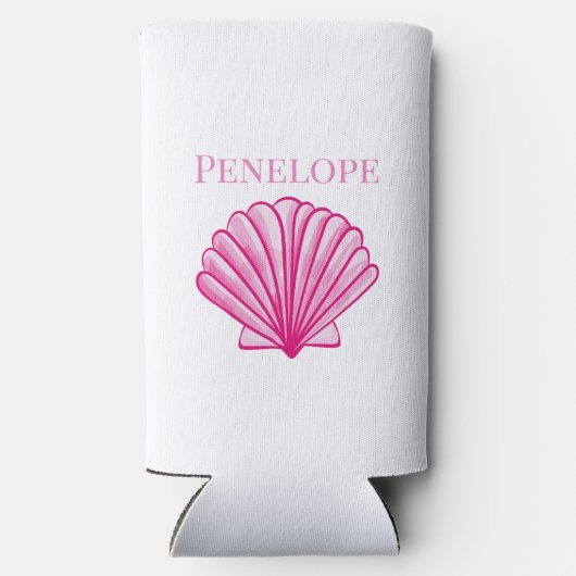 Bruidsfeest Borrel & Vieringen Aangepaste Shell Ve Seltzer Blikjeskoeler (Achterkant)