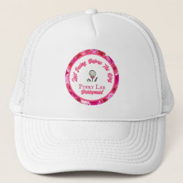 Bruidsfeest Borrelcadeau Golf Roze Bloemen Trucker Pet