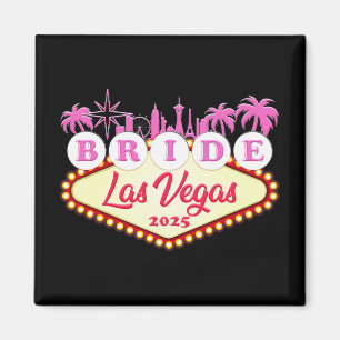 Bruidsfeest Bruid Las Vegas 2025 Hen Party Magneet