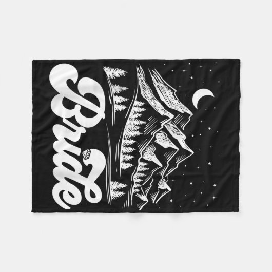 Bruidsfeest Bruid Meisjesavond Bruidsmeisje H Fleece Deken (Voorkant (Horizontaal))