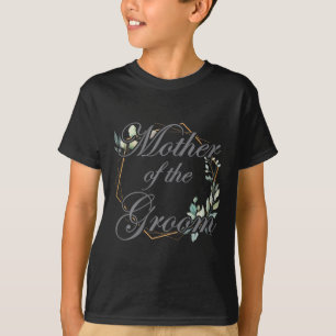 Bruidsfeest bruid moeder moeder van de bruidegom t-shirt