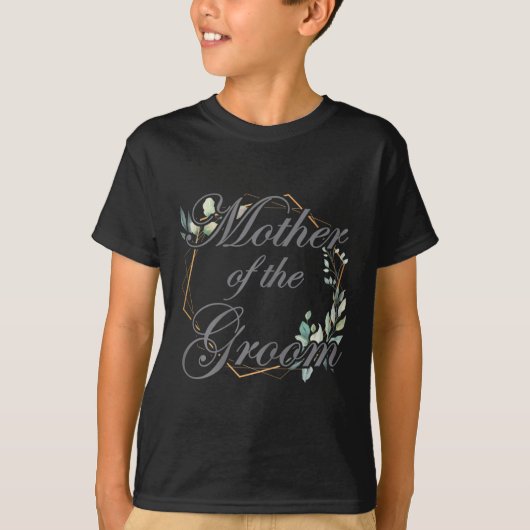 Bruidsfeest bruid moeder moeder van de bruidegom t-shirt (Voorkant)