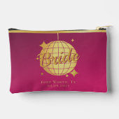 Bruidsfeest bruid roze naai tas cadeau (Achterkant)