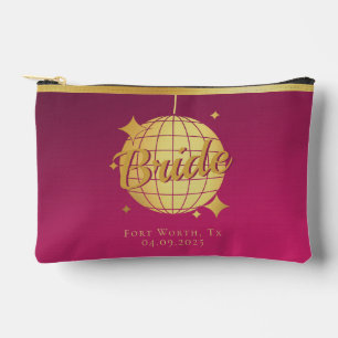 Bruidsfeest bruid roze naai tas cadeau