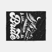 Bruidsfeest Bruid Vrijgezellenfeest Bruidsmeisje H Fleece Deken (Voorkant (Horizontaal))